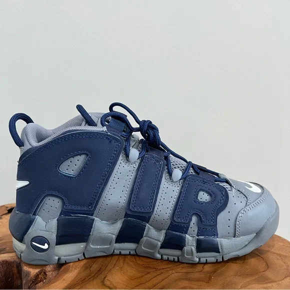 Nike Air More Uptempo Georgetown Hoyas 415082-009 Size 6Y - Main Image